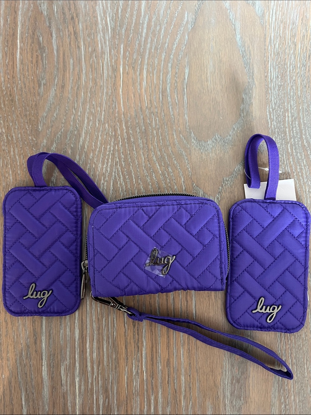 Lug 3 Piece Set Violet